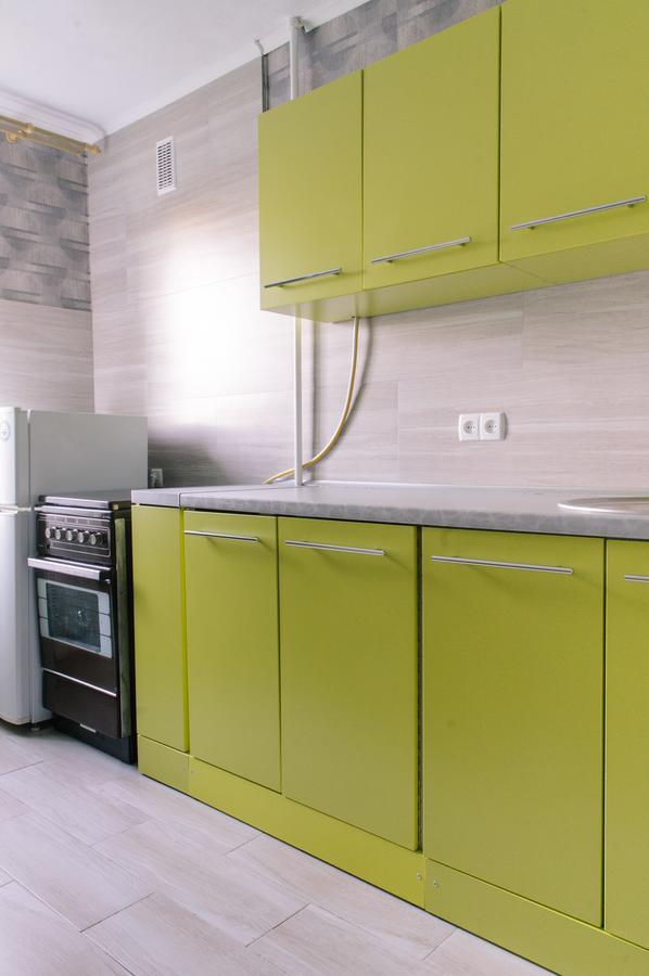 Scandinavian Poltava Apartments With 2 Rooms, 3 Beds 1 Sofa Exterior foto
